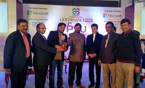 RailTel receives the Certificate of Recognition for implementing IT initiatives